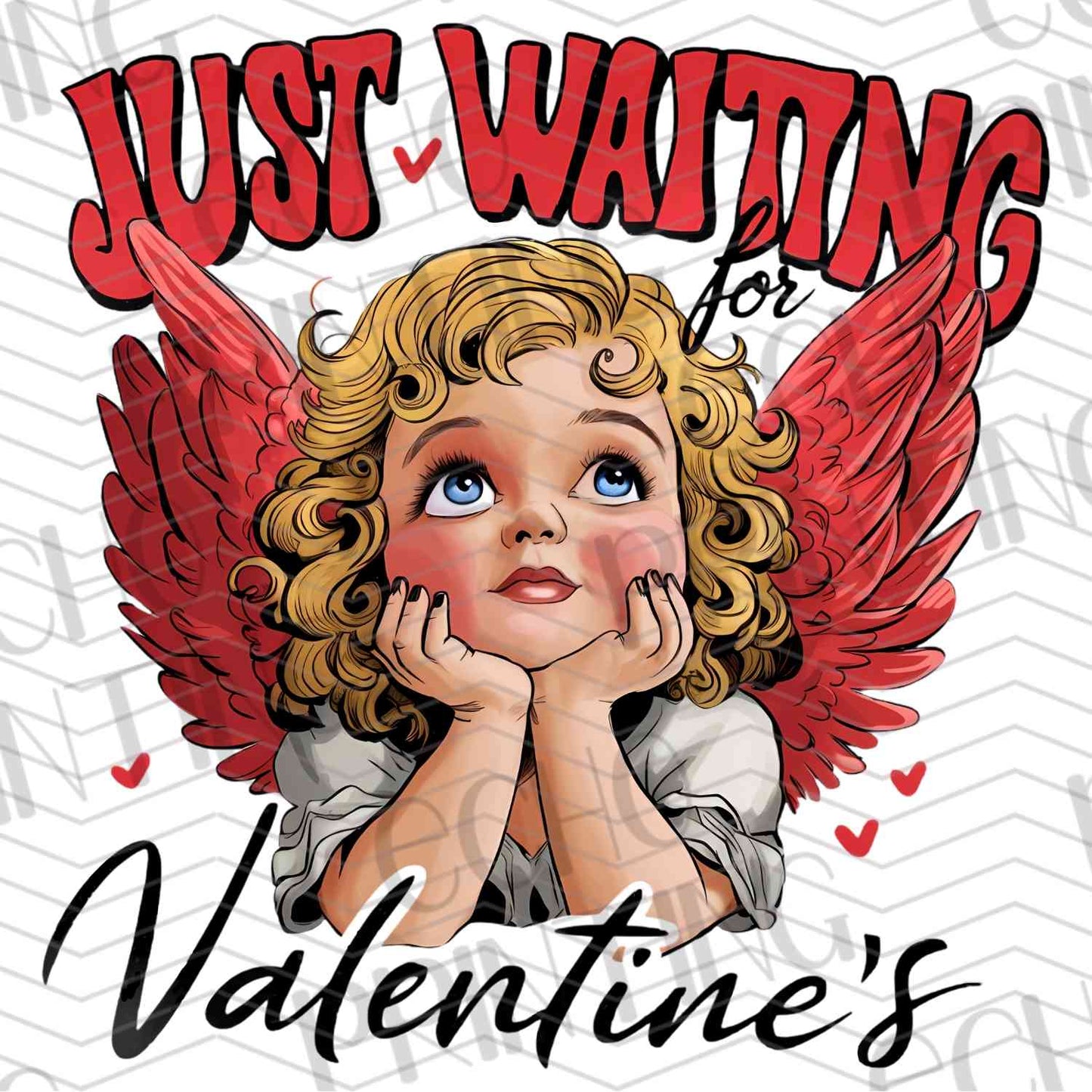 VLTG 183 - VINTAGE VALENTINE WAITING