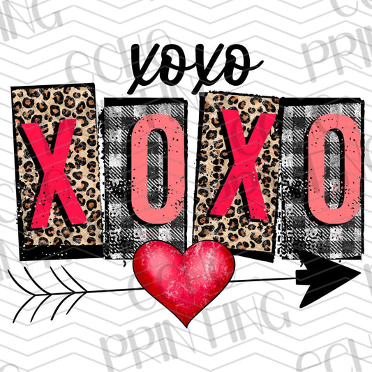 VLTG 194 - XOXO RED CHECK