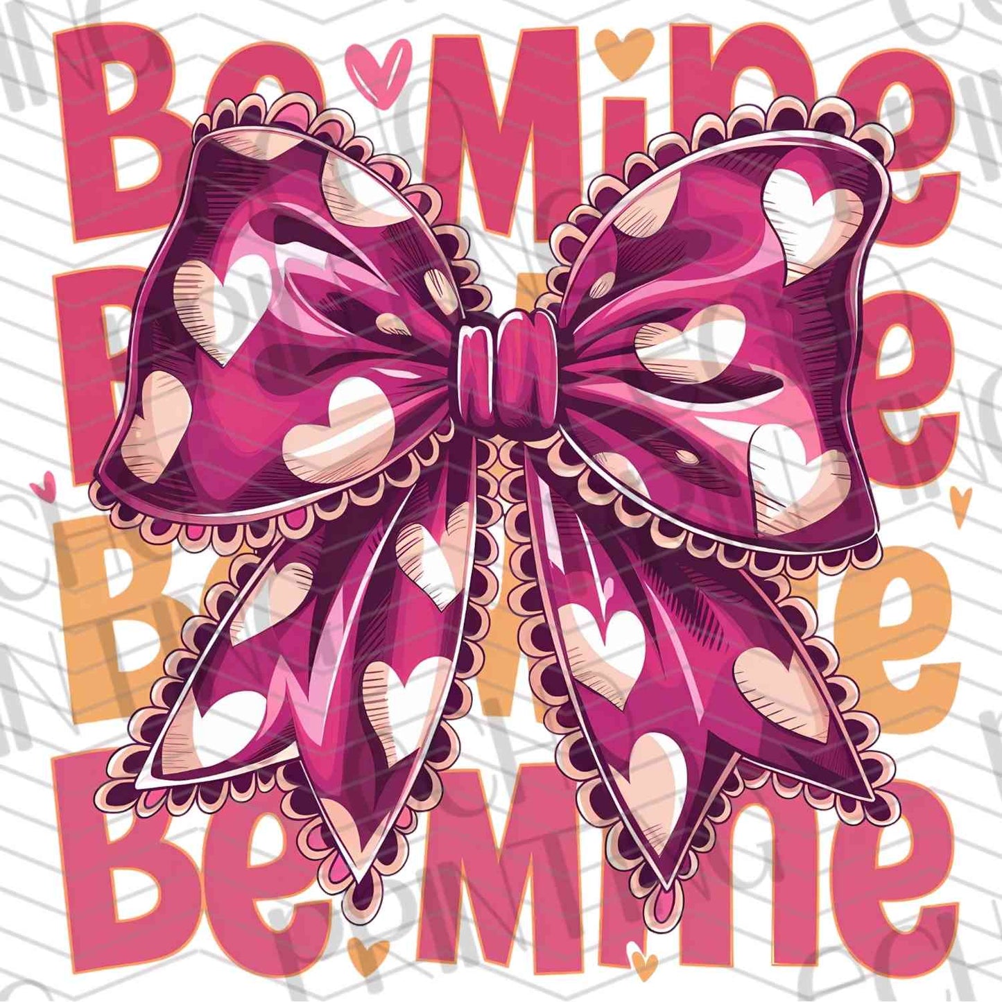 VLTG 195 - BE MINE PINK BOW