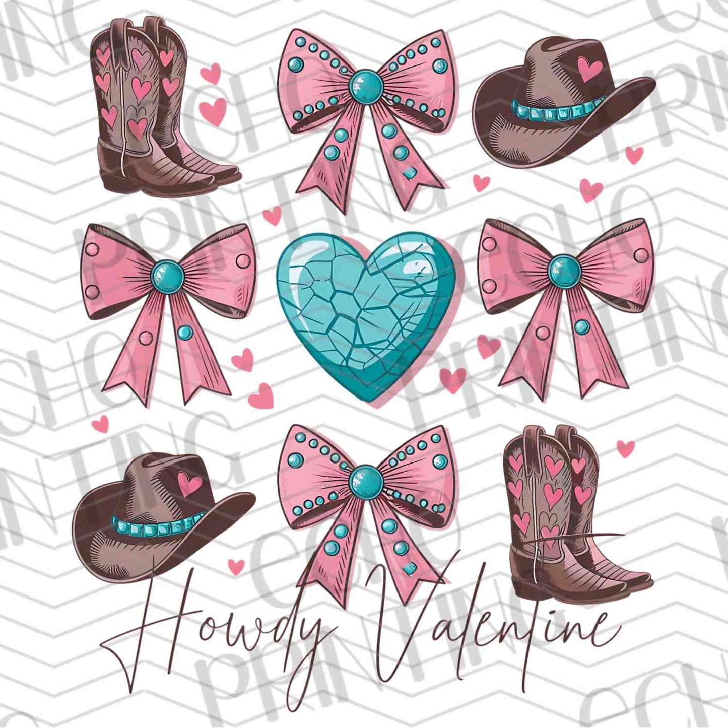 VLTG 232 - COWGIRL BOOTS VALENTINE
