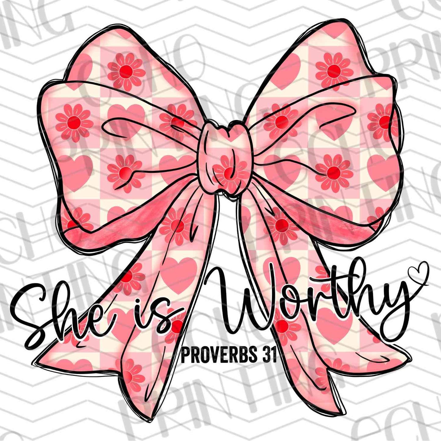 VLTG 234 - PINK WORTHY BOW