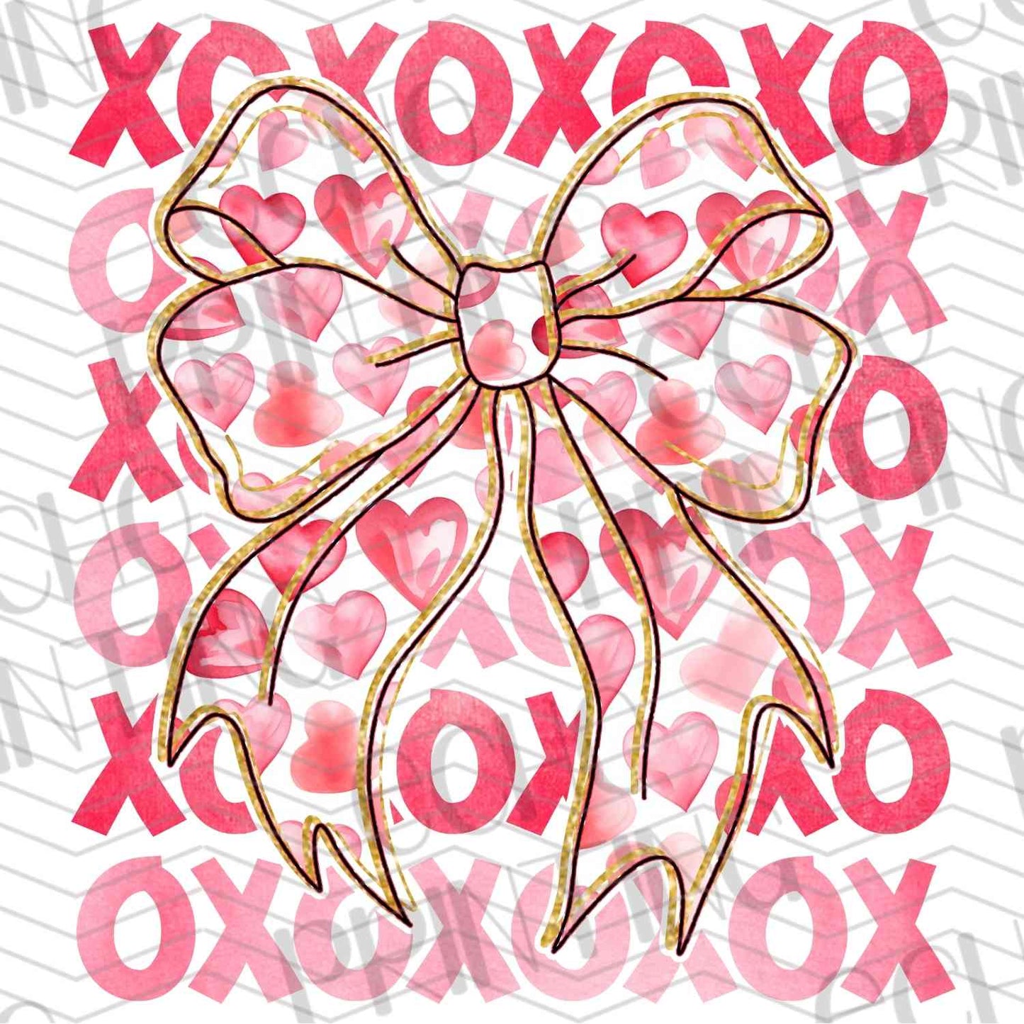 VLTG 257 - XO RIBBON BOW