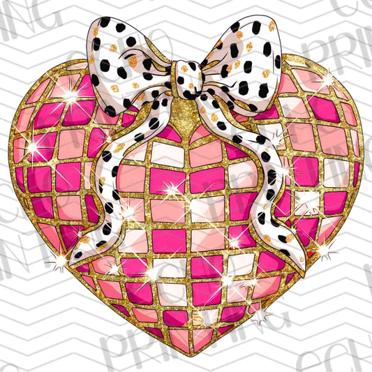 VLTG 259 - WOVEN HEART BOW