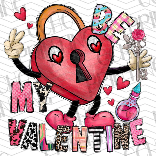 VLTG 289 - BE MY VALENTINE HEART LOCK