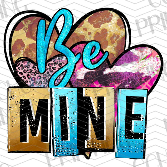VLTG 291 - BE MINE BLOCK LETTERS
