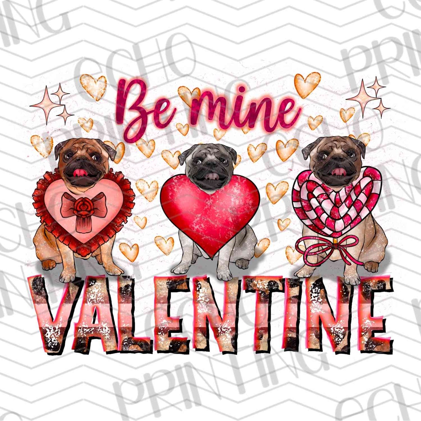 VLTG 294 - BE MINE VALENTINE PINK HEARTS