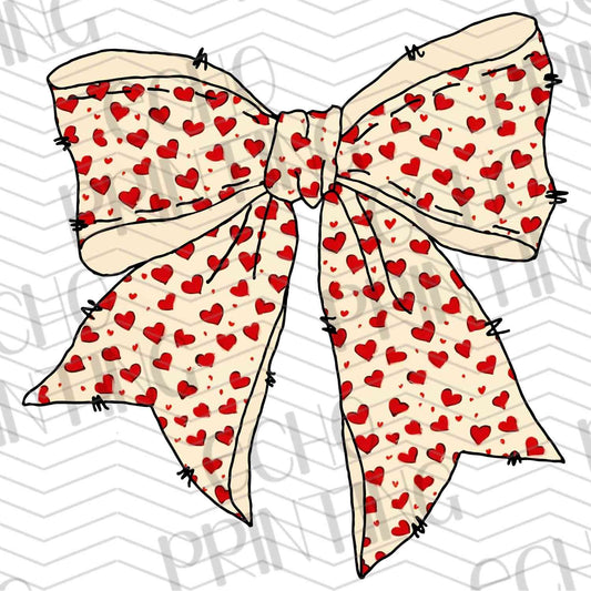 VLTG 307 - RED HEART BOW
