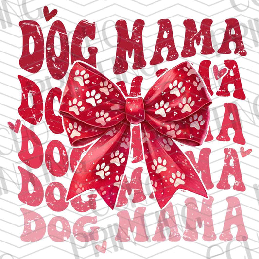VLTG 31 - DOG MOM VALENTINE BOW
