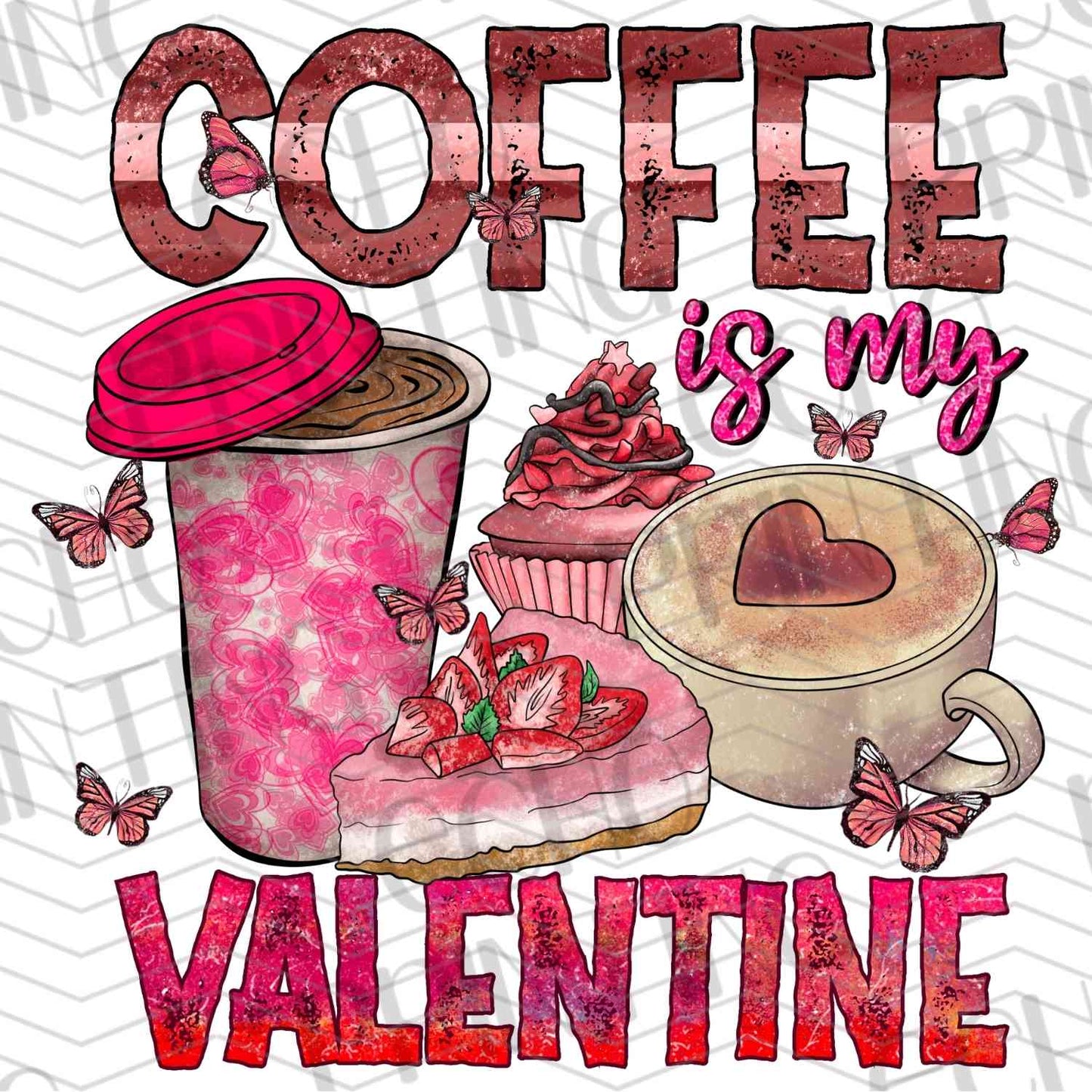 VLTG 320 - COFFEE IS MY VALENTINE WESTERN