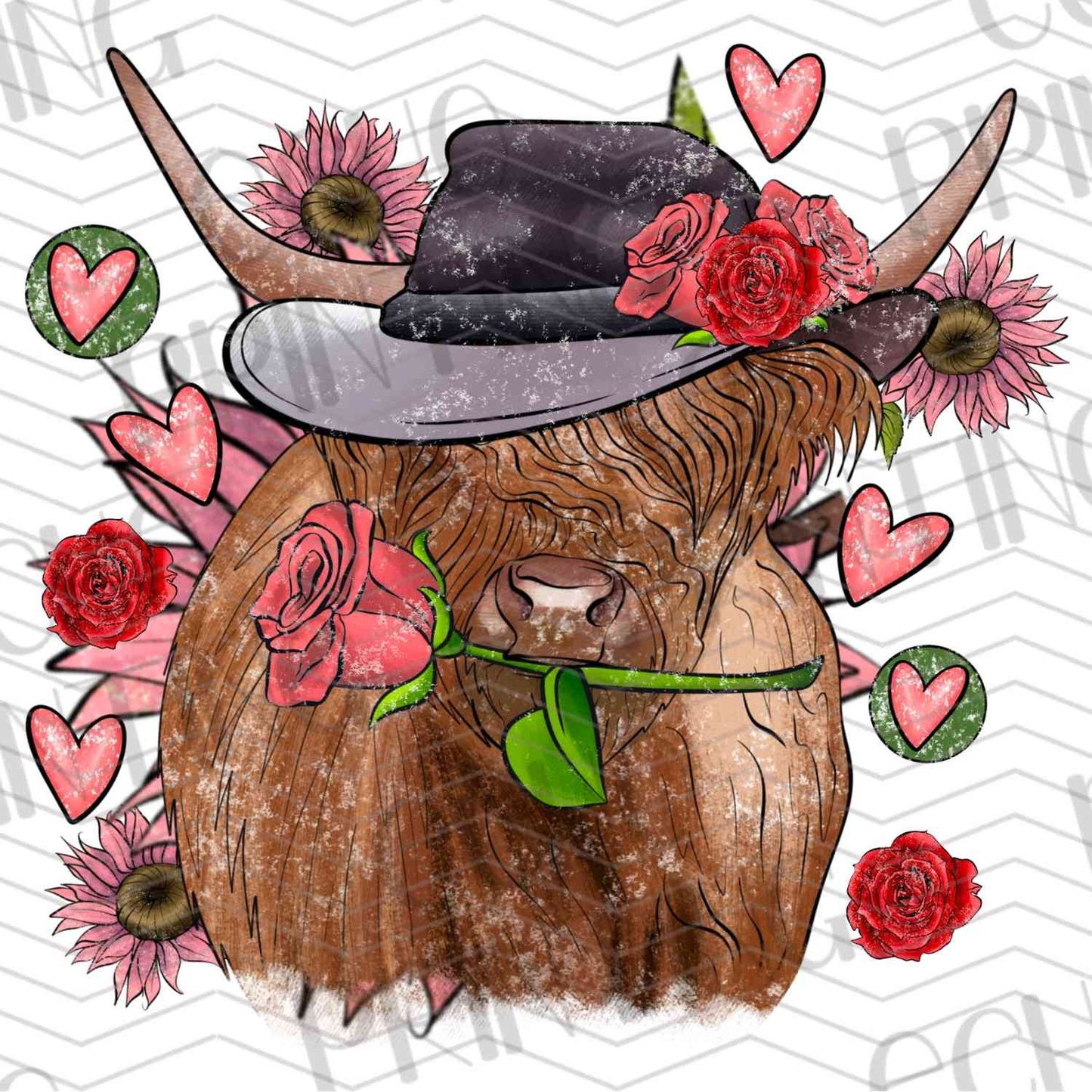VLTG 330 - HIGHLAND COW ROSES