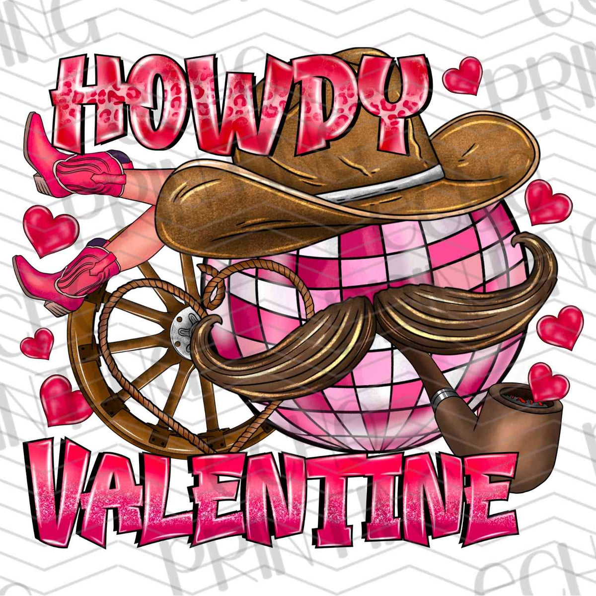 VLTG 377 - HOWDY VALENTINE WESTERN