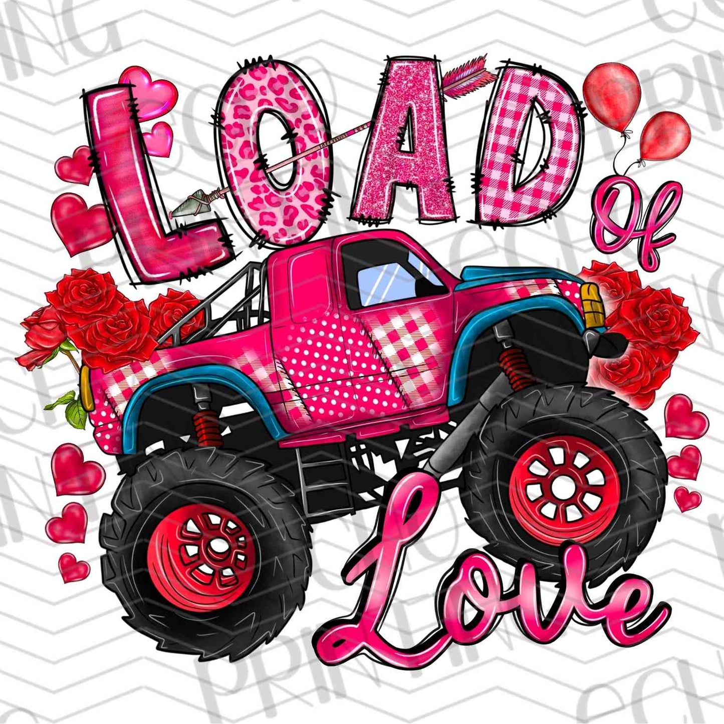 VLTG 420 - LOADS OF LOVE RED TRUCK