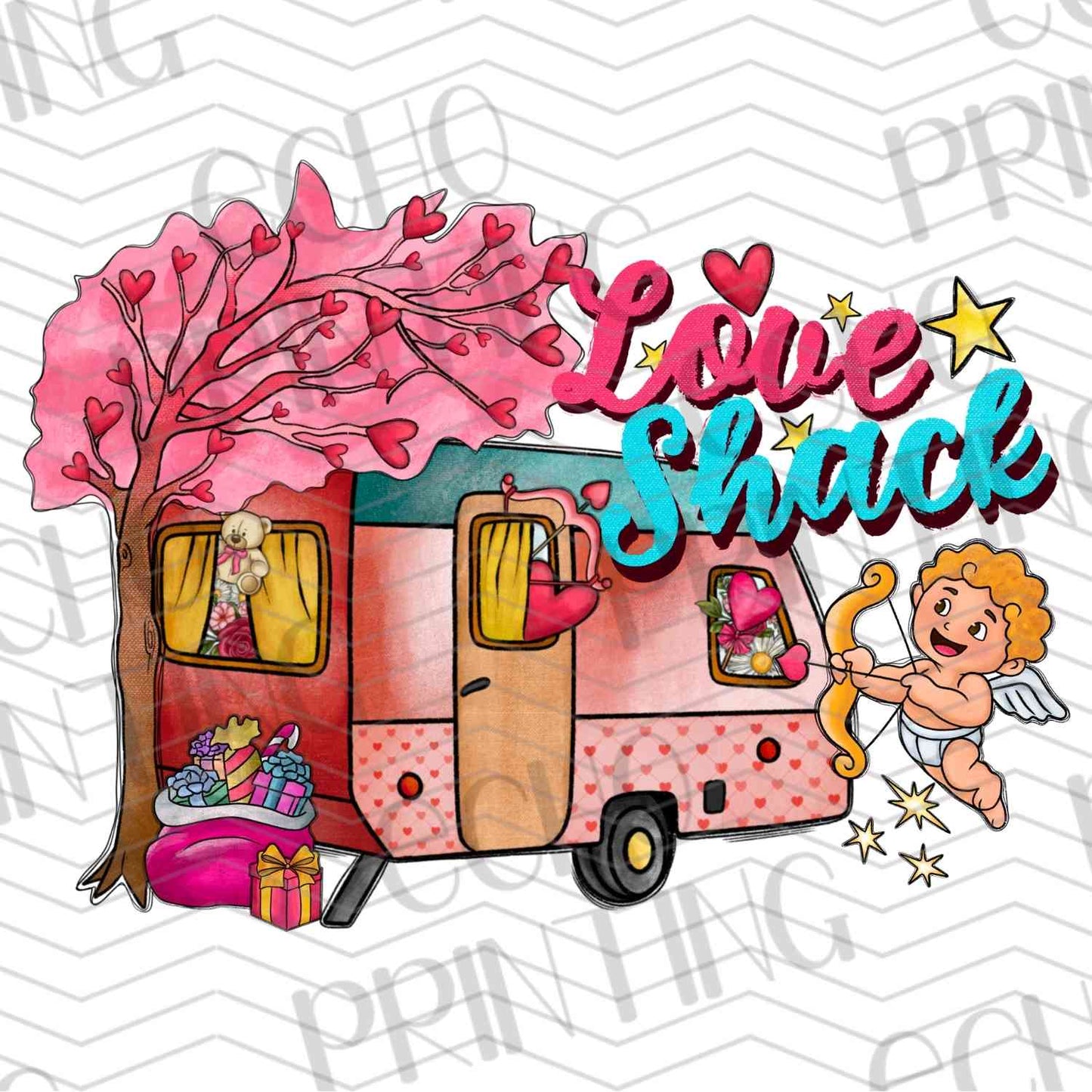 VLTG 433 - LOVE SHACK PINK TRUCK