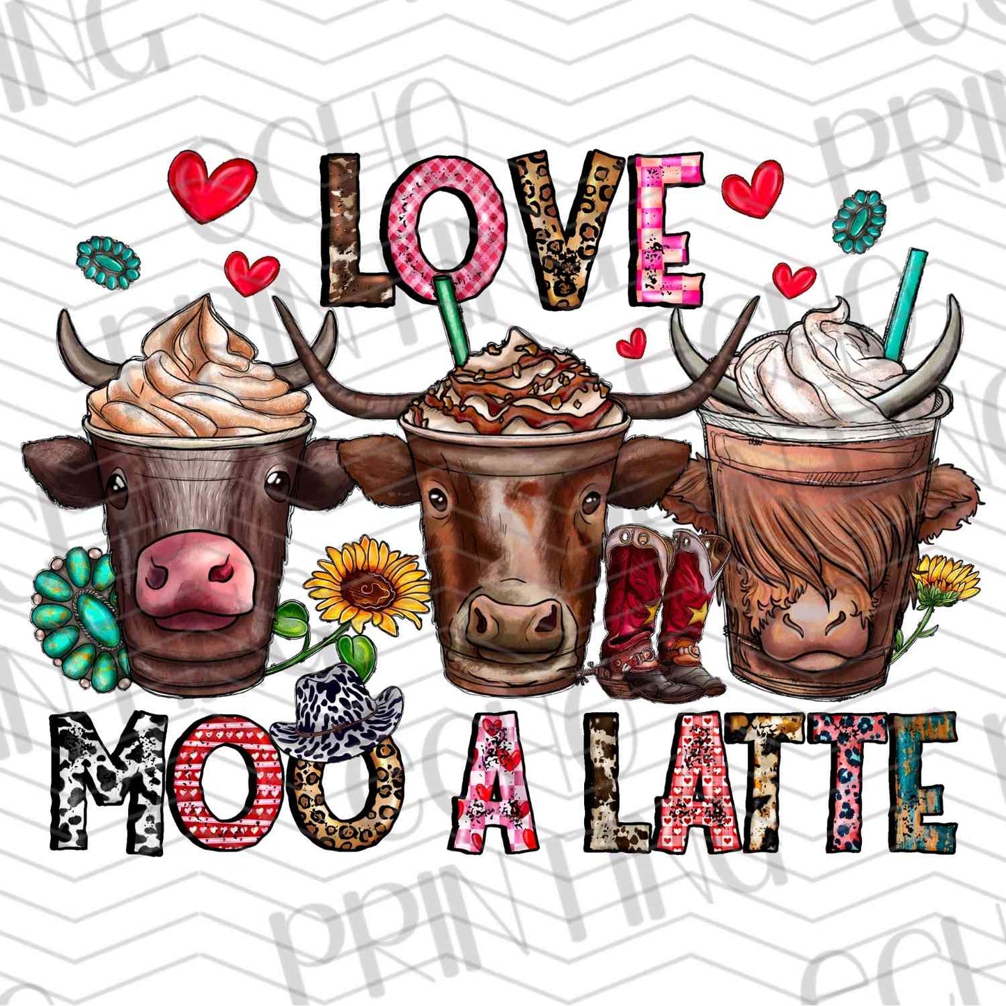 VLTG 439 - LOVE YOU A LATTE CUPS