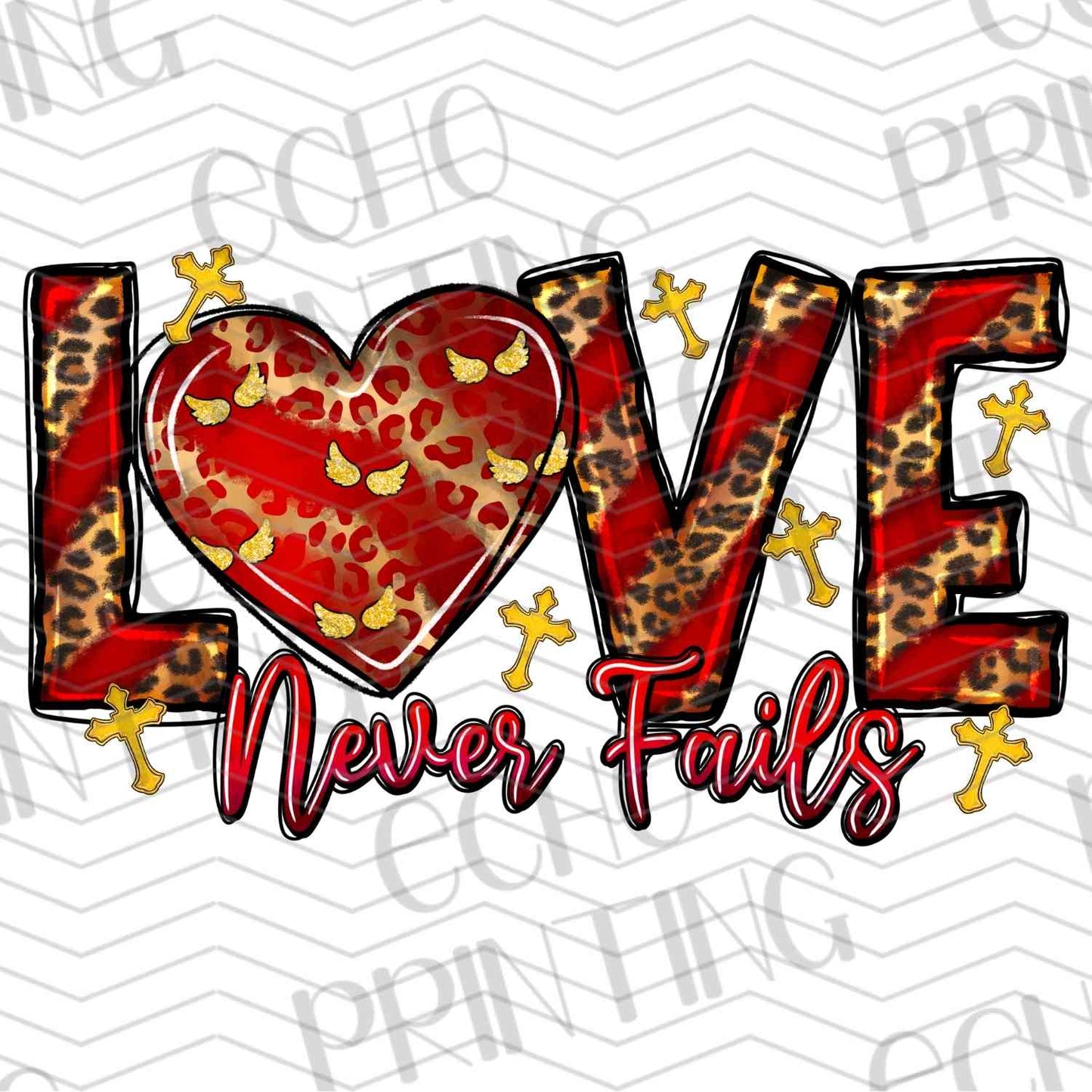 VLTG 444 - LOVE NEVER FAILS HEART