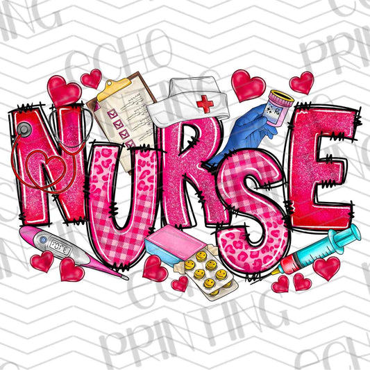 VLTG 466 - NURSE RAINBOW PINK