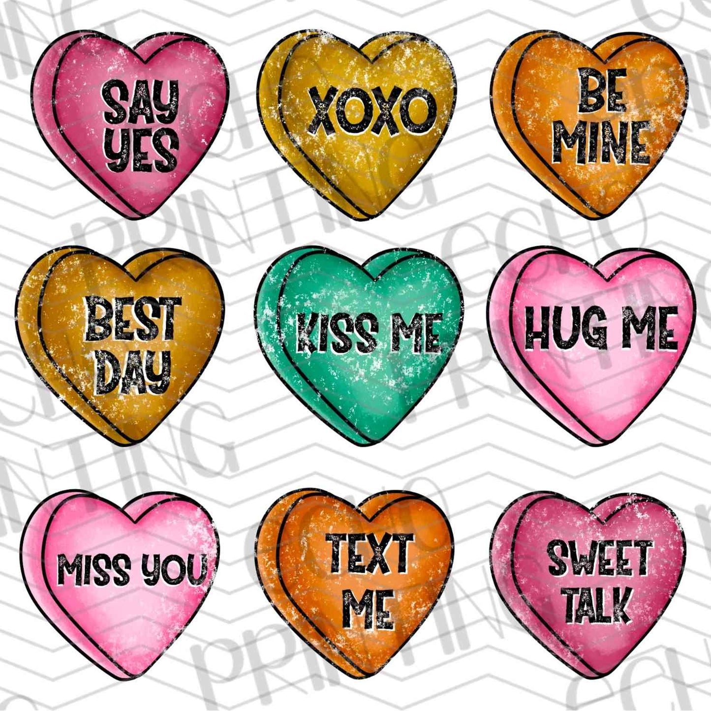 VLTG 481 - SWEETHEARTS CANDY ROUND