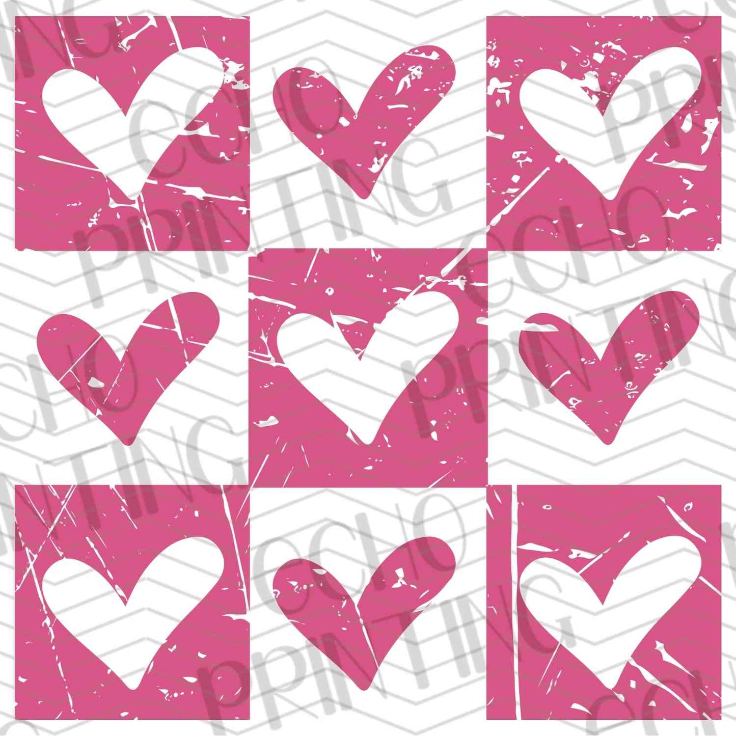 VLTG 48 - HEART GRID CHECKERBOARD