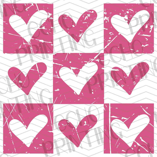 VLTG 48 - HEART GRID CHECKERBOARD