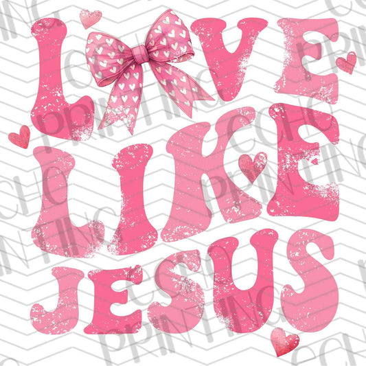 VLTG 4 - LOVE LIKE JESUS TYPOGRAPHY