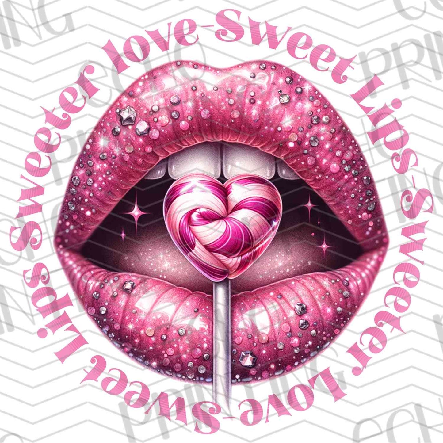 VLTG 50 - SWEET LIPS PINK CIRCLE