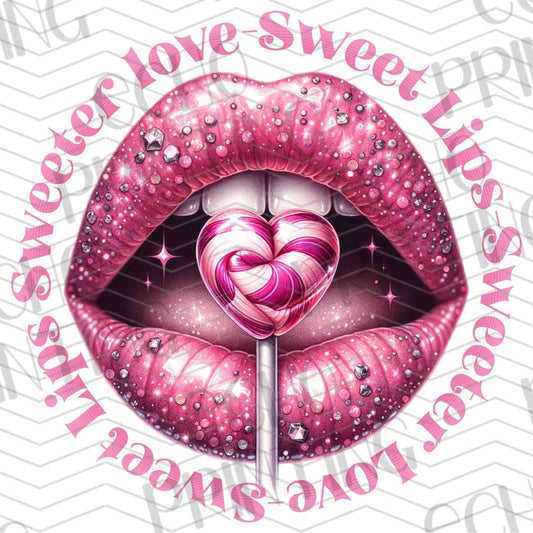 VLTG 50 - SWEET LIPS PINK CIRCLE