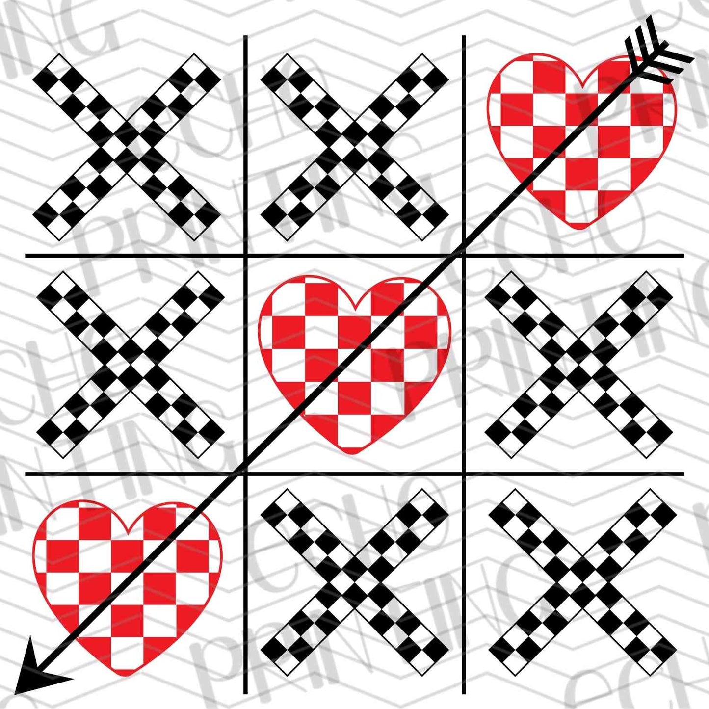 VLTG 55 - CHECKER HEART PATCH GRID