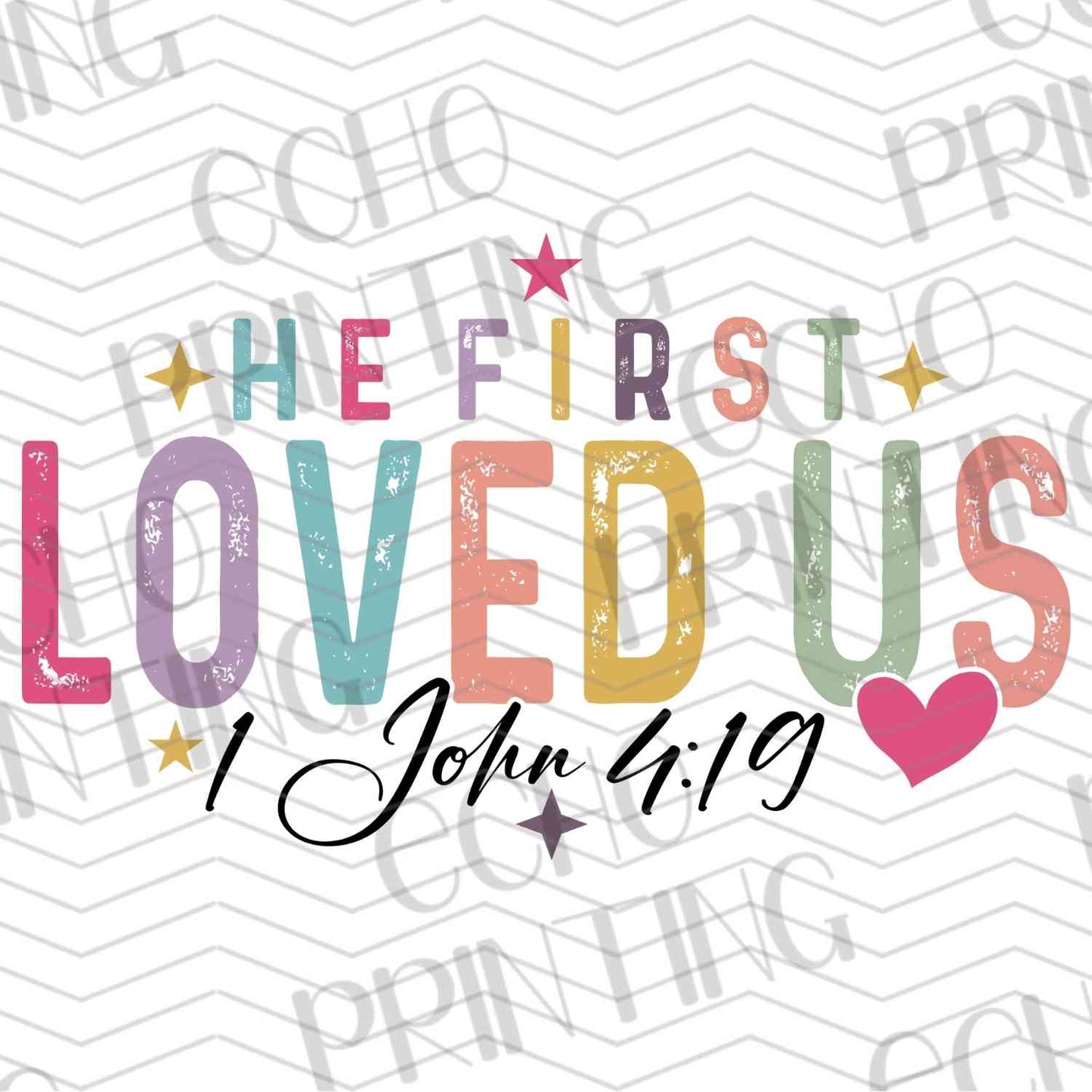 VLTG 63 - LOVED US PASTEL SIGN