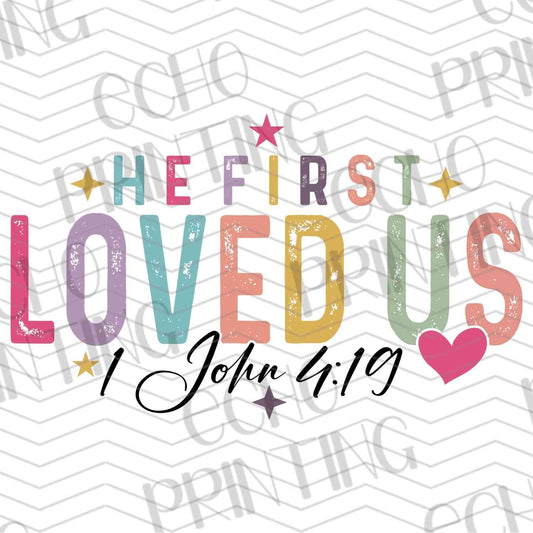 VLTG 63 - LOVED US PASTEL SIGN