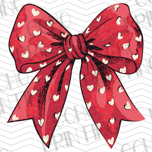 VLTG 64 - RED POLKA BOW