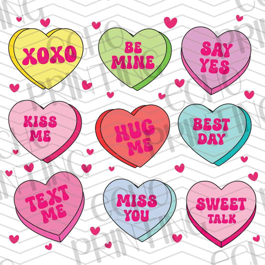 VLTG 68 - CANDY HEART QUOTES