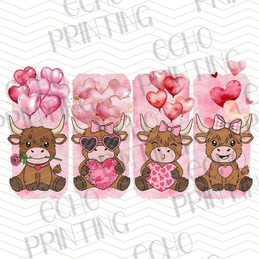 VLTG 695 - VALENTINE HIGHLAND COW