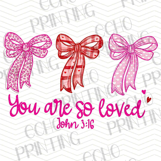 VLTG 704 - YOU ARE LOVED BOW