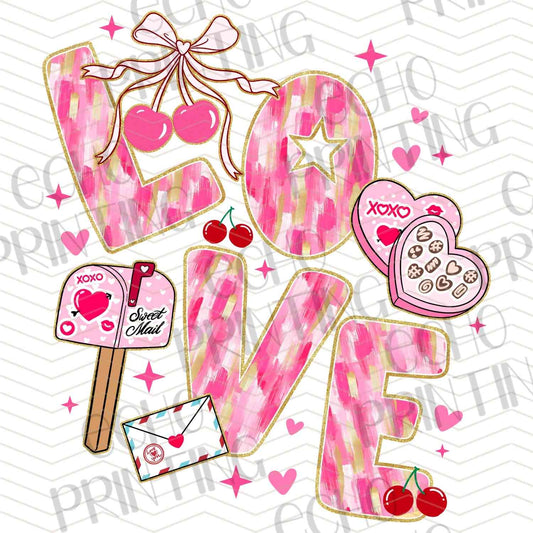 VLTG 717 - LOVE COLLAGE ICONS