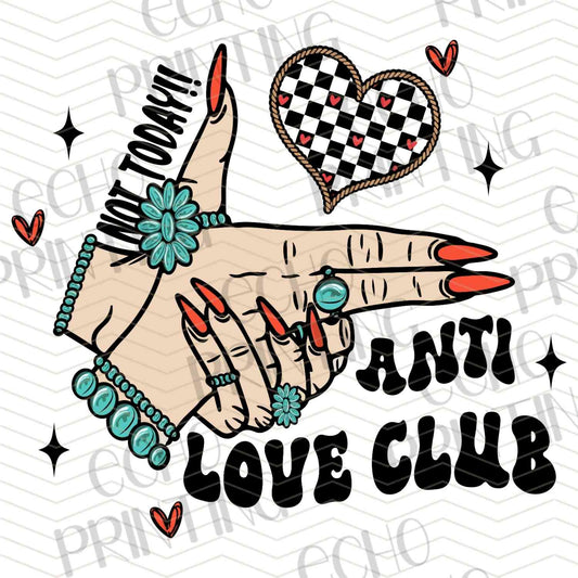 VLTG 722 - ANTI LOVE CLUB PATCH