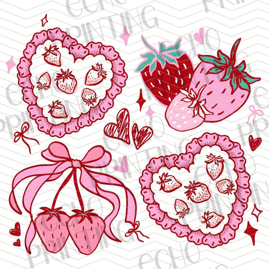 VLTG 729 - STRAWBERRY HEART SET