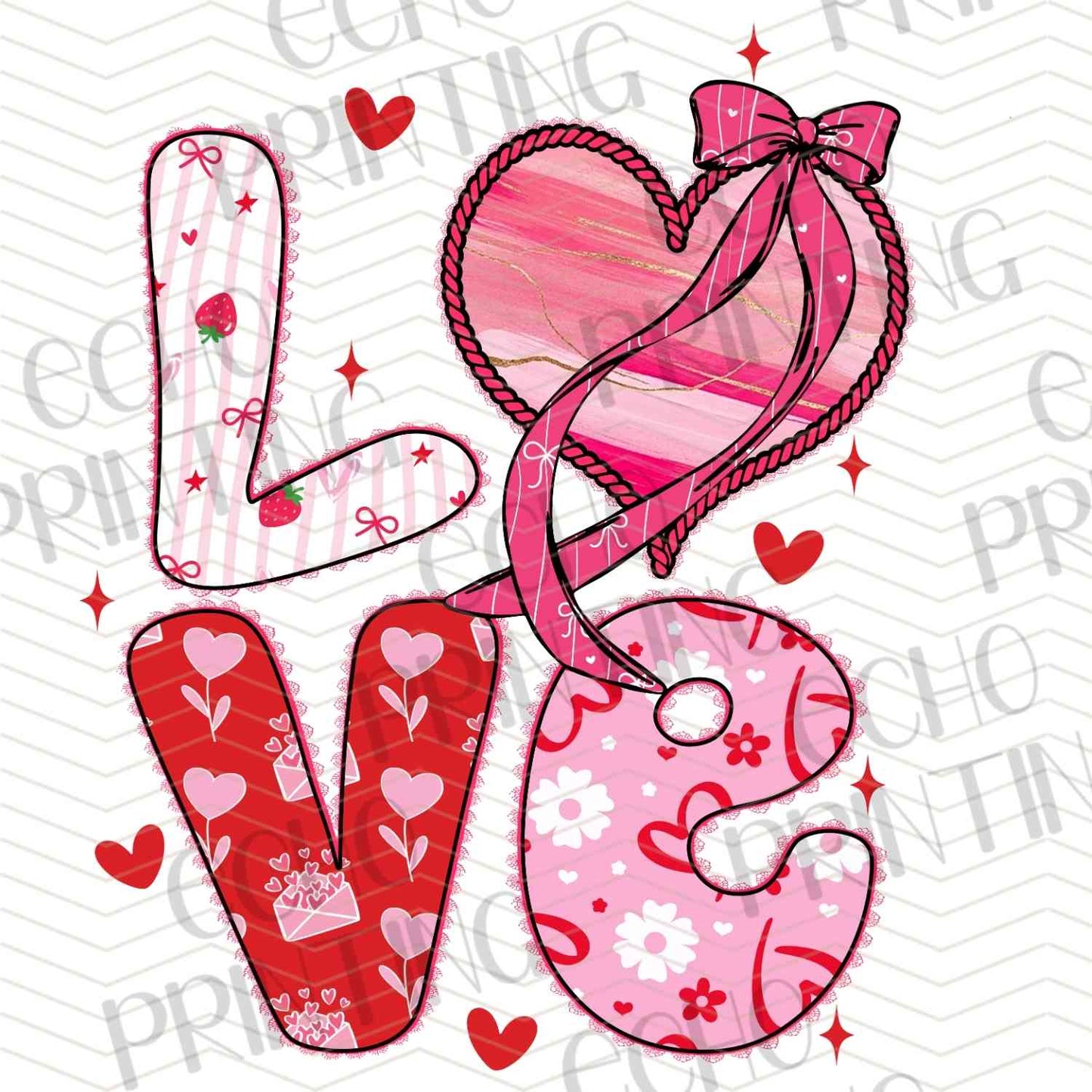 VLTG 752 - LOVE PATCH TEXT