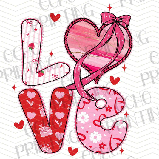 VLTG 752 - LOVE PATCH TEXT