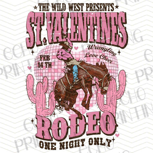 VLTG 771 - VALENTINE RODEO POSTER