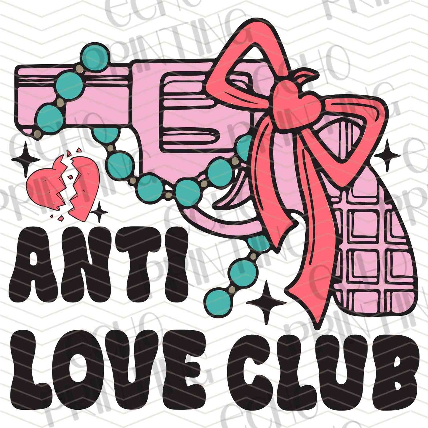 VLTG 777 - ANTI LOVE CLUB PATCH