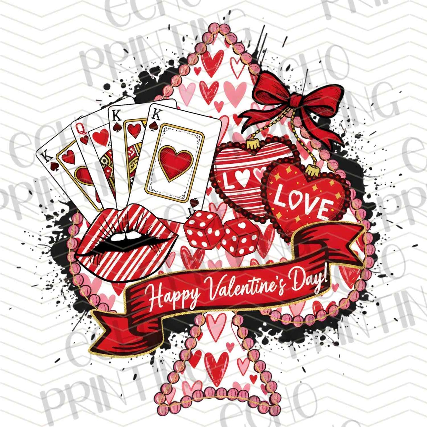 VLTG 783 - VALENTINE CARD STACK