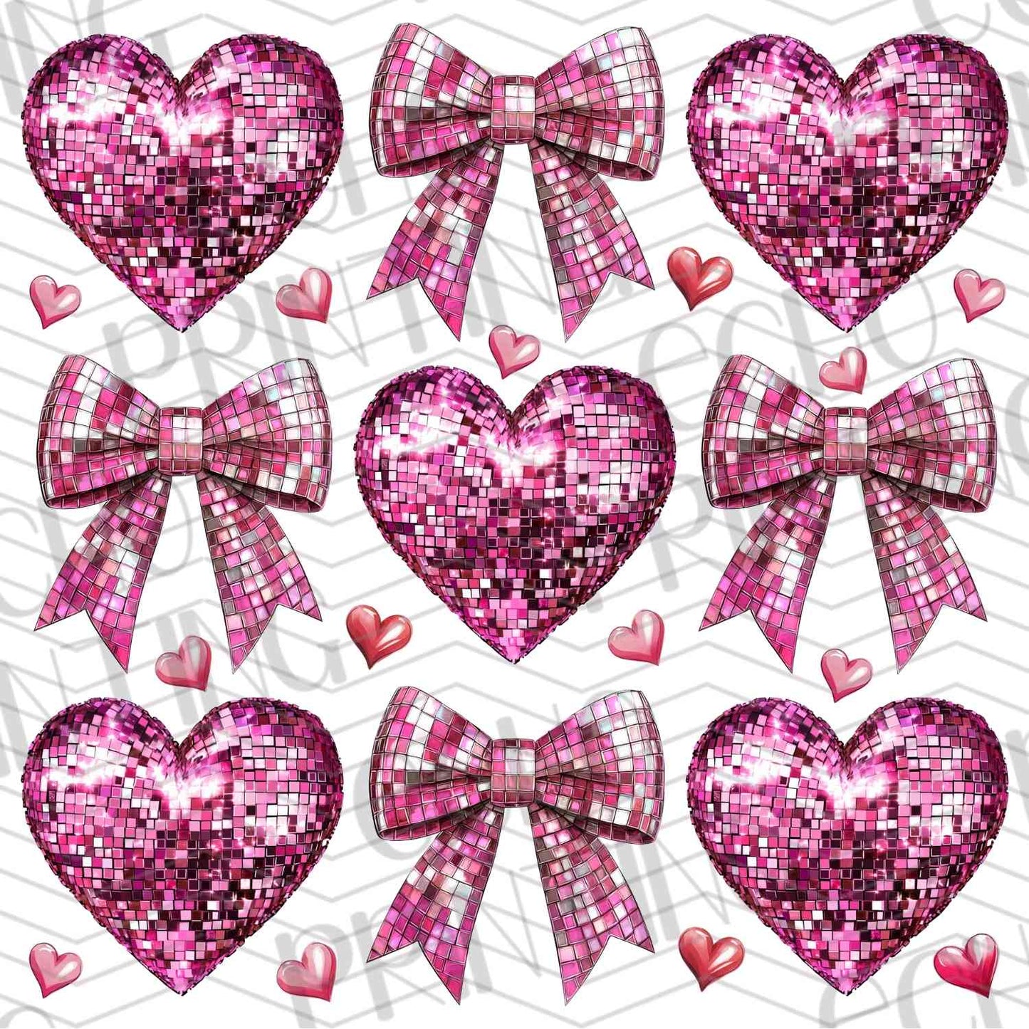 VLTG 79 - BOWS & HEARTS SHEET