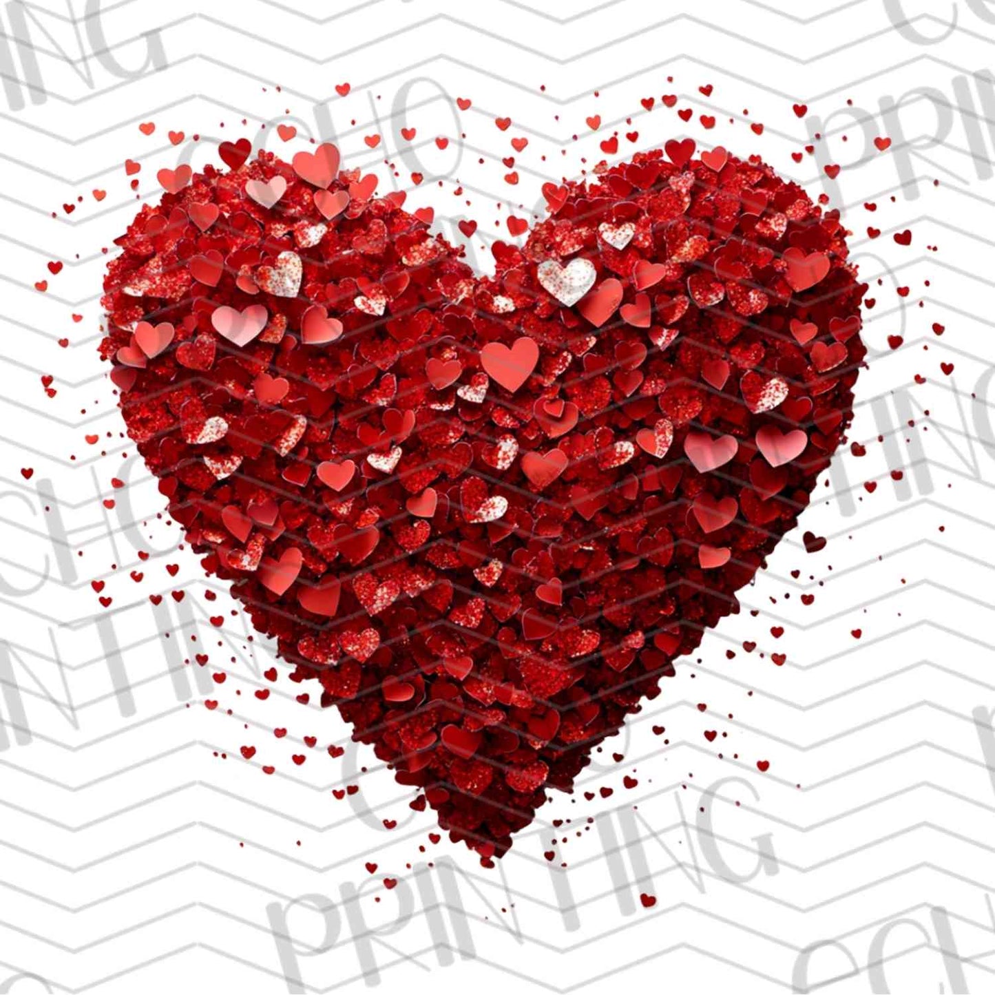 VLTG 81 - RED SEQUIN HEART