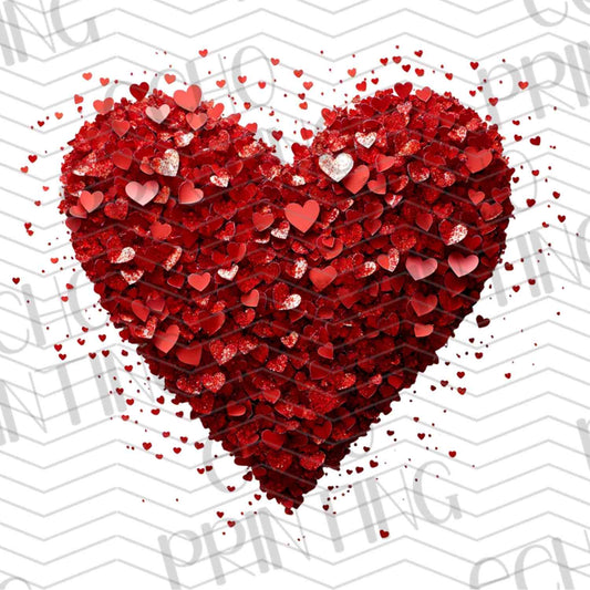 VLTG 81 - RED SEQUIN HEART