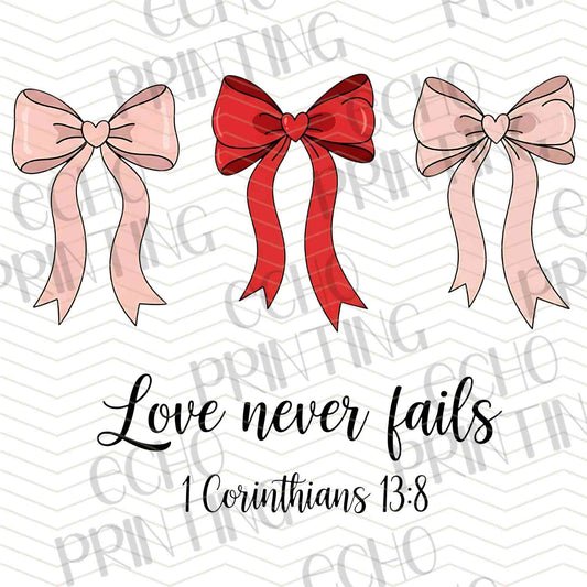 VLTG 832 - LOVE NEVER FAILS