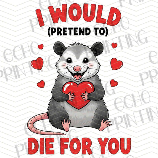 VLTG 835 - I WOULD DIE FOR YOU