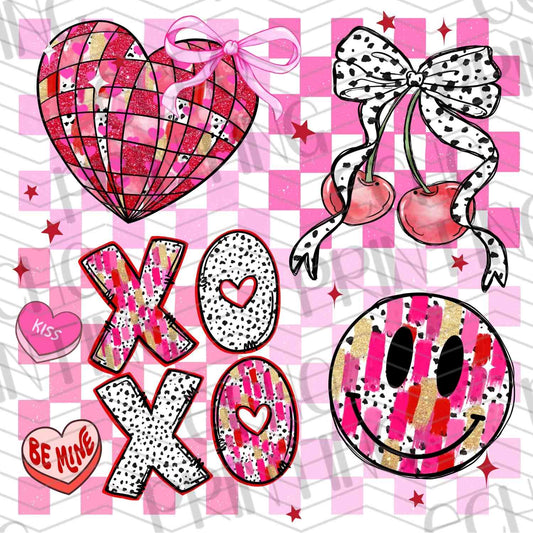 VLTG 87 - XOXO HEART GRID