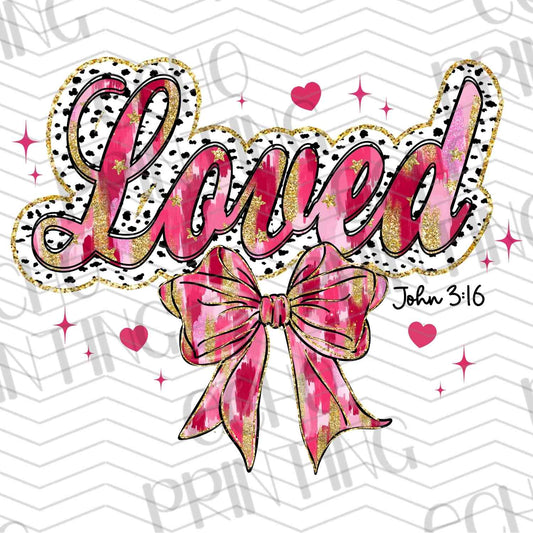VLTG 98 - LOVED PINK BOW