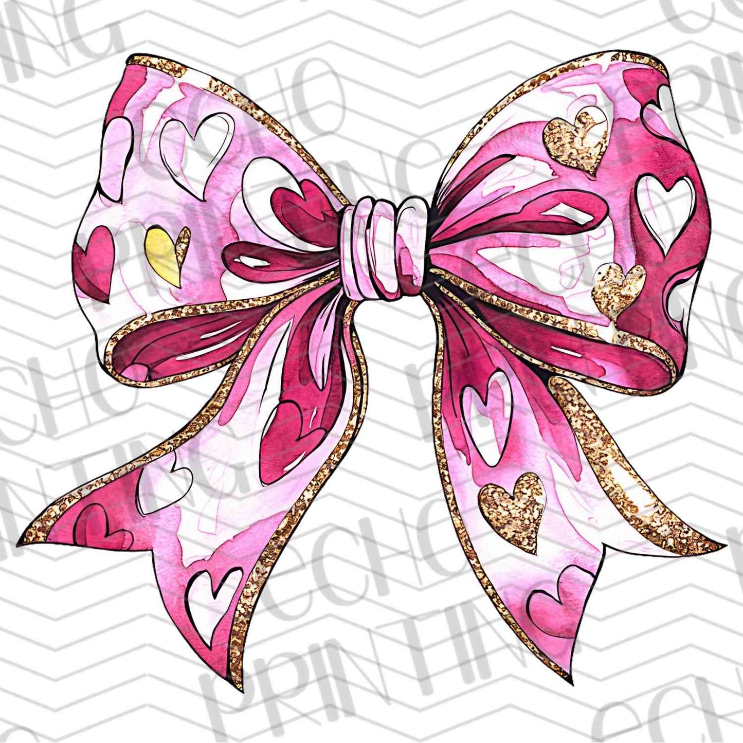 VLTG 9 - PINK BOW VALENTINE RIBBON