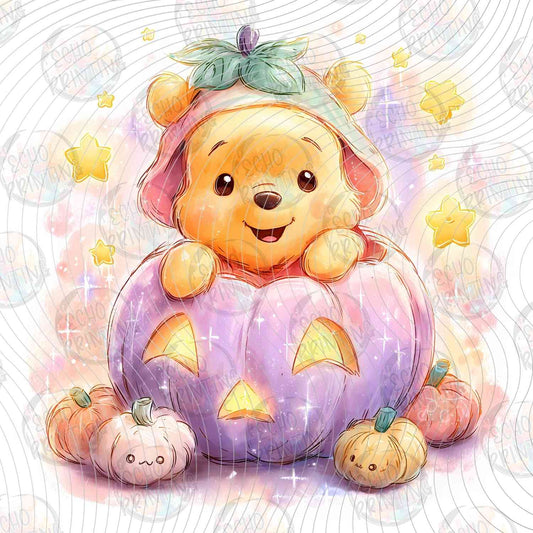 WNTPH 1 - PUMPKIN BEAR SCENE